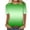 Green 01, variant on Womens Tops Trendy Plus Size Gradient Short Sleeve Shirts for Women Crew Neck Casual Loose Summer T-Shirts (Light Blue XXL)