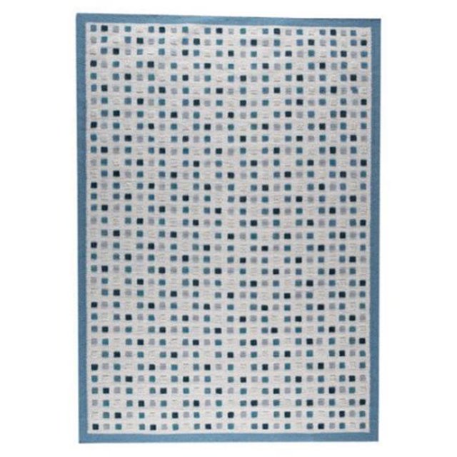 MAT The Basics MTBKH1TUR056071 Khema1 Turquoise Rectangle Area Rug, 5 ft. 6 in. x 7 ft. 10 in.