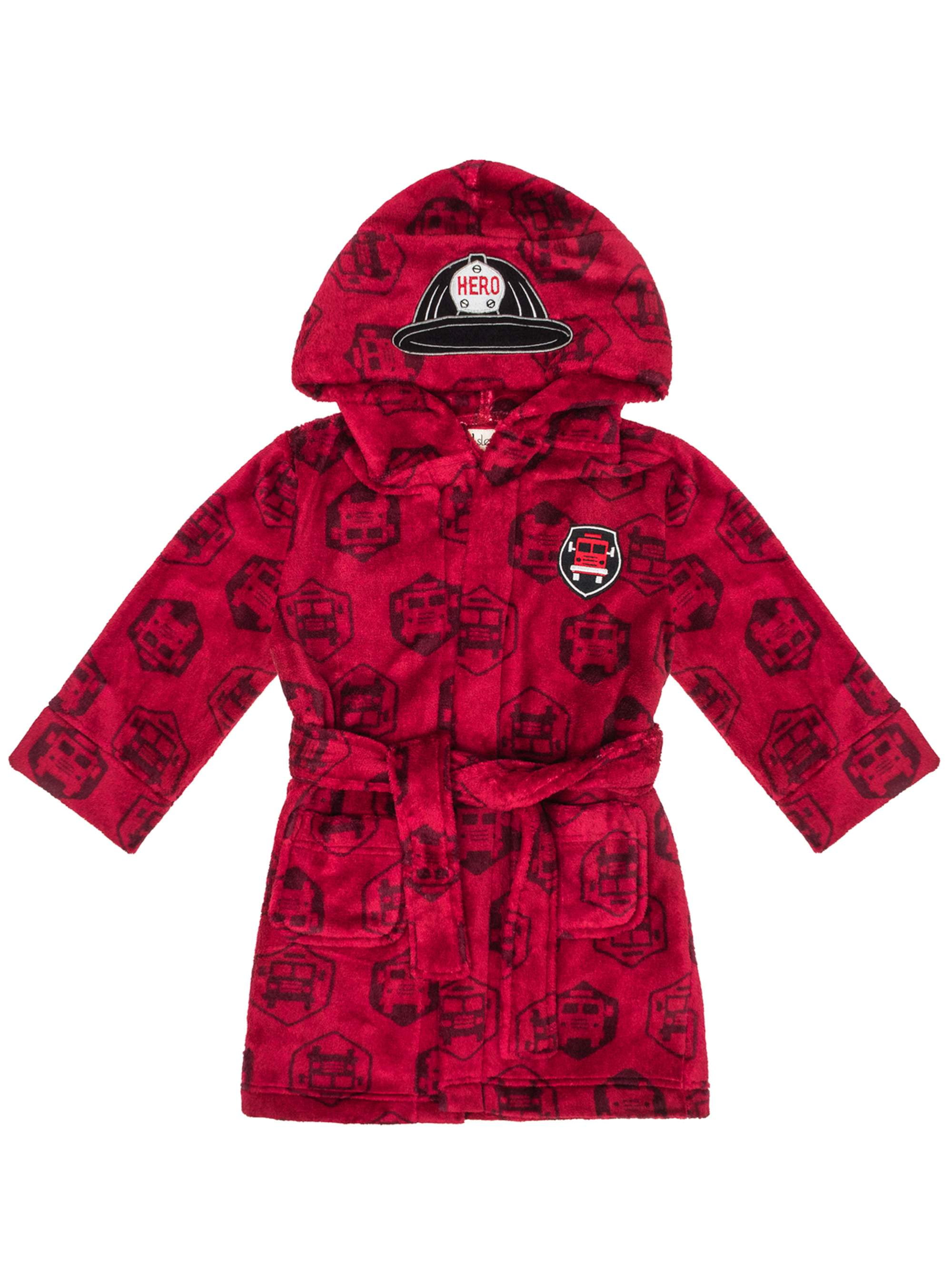 Diesel Boys Ultra Plush Fleece Bathrobe with Hood
