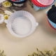 thumbnail image 5 of Billuyoard Olla para freidora de aire, reutilizable, antiadherente, resistente al calor, para cocinar verduras, cesta para hornear, reemplazo del Transparente 5Conjunto, 5 of 6