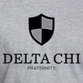 thumbnail image 3 of CafePress - Delta Chi Vertical Black Logo T Shirt - Fitted T-Shirt, Vintage Fit Soft Cotton Tee, 3 of 4