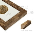 thumbnail image 2 of Gilded Toiletries II - Framed Print w/glass - Walnut, 2 of 8