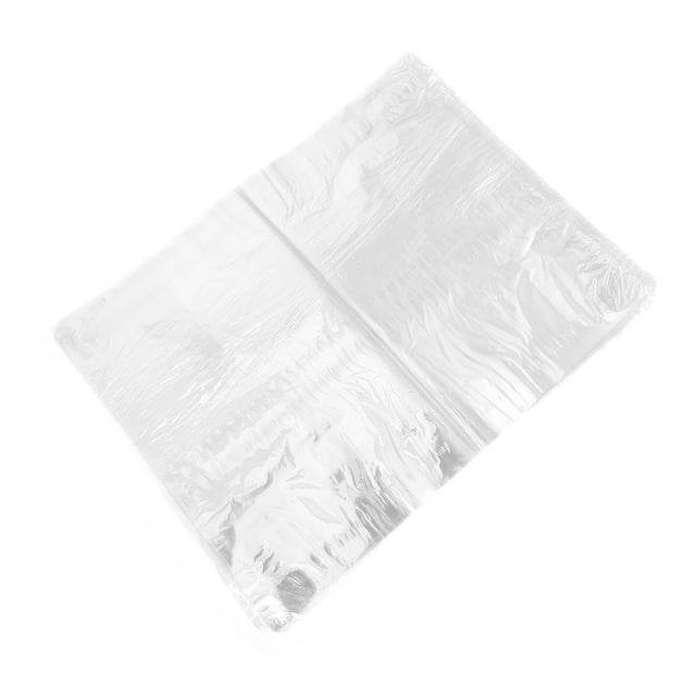 Minkissy 100Pcs Transparent PVC Heat Shrinkable Wrap Bags for Crafts Wrapping Soaps Packaging 15.7X11.8In