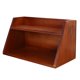 thumbnail image 2 of 1 soporte de almacenamiento multifuncional para escritorio, soporte para maquillaje (madera)., 2 of 5