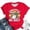 A-Red92, variant on Yuanlong Women's Tshirts Crew Neck Rolled Short Sleeve Casual T Shirt Loose Fit Graphic Print Stylish Daily Wear Tee Shirts