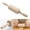 Beige 3L5, variant on Wuztai 17 Inch Wooden Rolling Pin with Rotating Handle, Ergonomic Dough Roller for Baking Pizza Pastries Bread, Kitchen Baking Tools Wood Roller