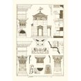 thumbnail image 1 of Tower of the Winds and Stoa of Hadrian-Fine Art Canvas Print (20" x 30"), 1 of 1