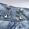 thumbnail image 4 of Hebilla de cintura ajustada, broches de aleación, alfileres, Clip de perla de imitación, botones ajustables a presión, botones de Jeans, accesorios de ropa desmontables, 4 of 4