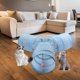 thumbnail image 5 of Túnel para gatos, tubo plegable con 1 juguete de pelota de juego, túneles de 3 vías para gatos de interior, cachorros, gatitos, conejos, 5 of 7