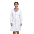 thumbnail image 1 of Elegant Attire Lab Coat for Everyday and Use Featuring Notched Collar and Slant Pockets—Timeless Labwear by Styling, 1 of 3