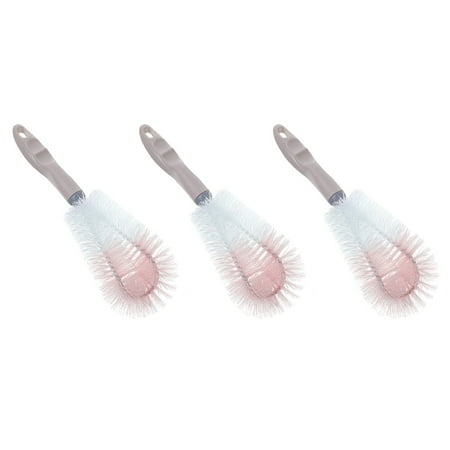 

Hard Bristled Bottle Brush Cleaning Brush Hanging No with Hole Pp 27X4X2CM 3 Pcs