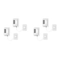thumbnail image 1 of Cerradura para refrigerador con código, paquete de 4 cerraduras para refrigerador, sin taladrar, cerraduras para refrigerador, enfriador de vino, cajón de ventana, 1 of 8
