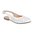 thumbnail image 1 of Flats clásicas Marca RBBASICS Exterior Sintético Color Blanco RBBASICS 117724, 1 of 3
