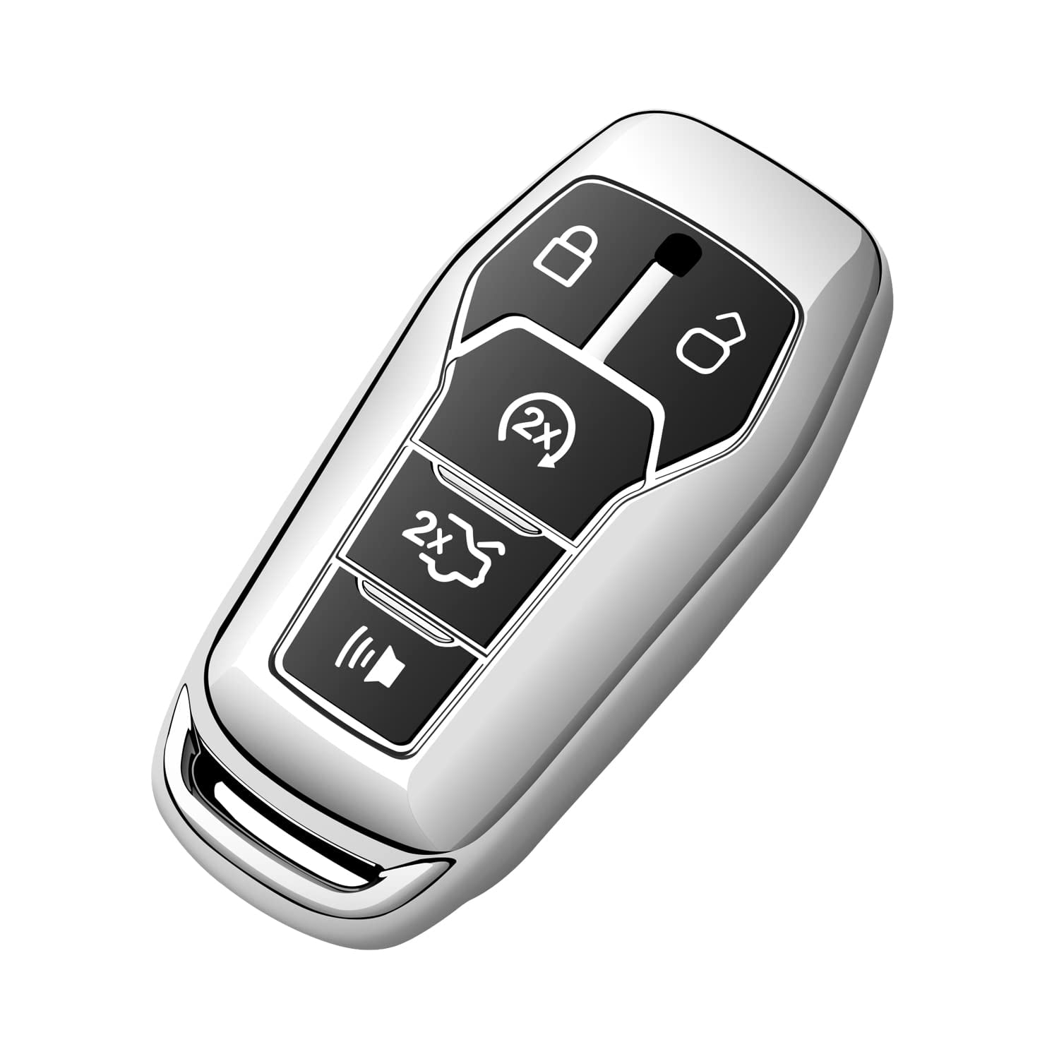 Tukellen for Ford Key Fob Cover Premium Soft Full Protection Key Case