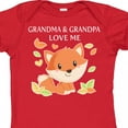 thumbnail image 4 of Inktastic Grandma and Grandpa Love Me Little Fox Boys or Girls Baby Bodysuit, 4 of 5