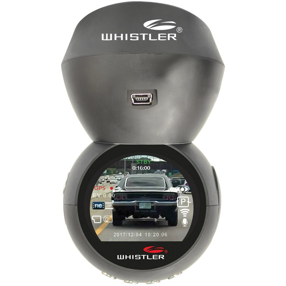 Whistler D28RS Dash Cam With GPS & WiFi  Walmart.com  Walmart.com