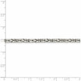 thumbnail image 4 of Sterling Silver 3.25mm Byzantine Chain (18 X 3.25) Made In Italy qbz080-18, 4 of 5
