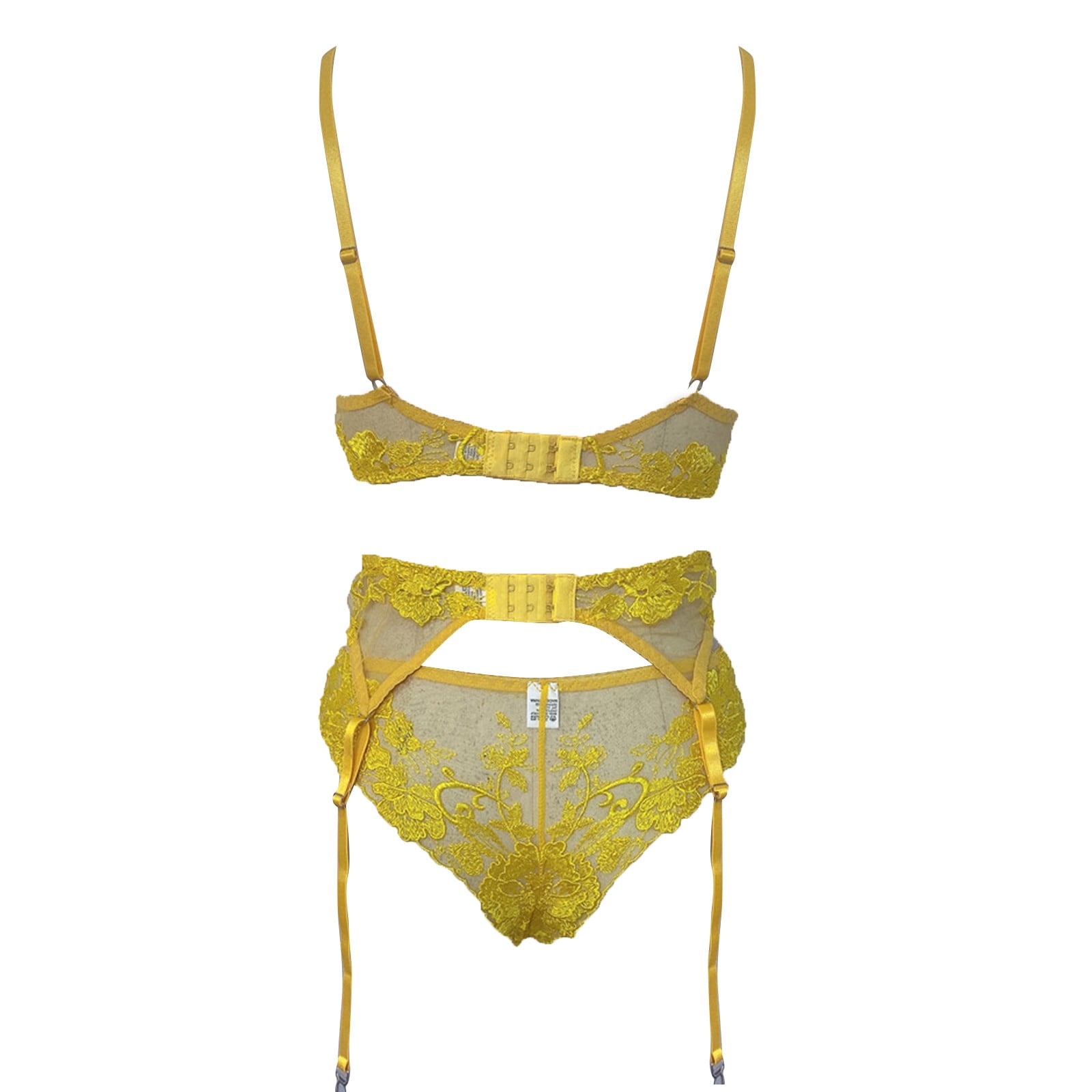 yellow garter belt set 1pc Women's Fashionable Elastic Leather Leg Garter main image 0