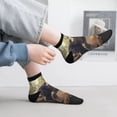 thumbnail image 2 of Pofeuu Jungle Dinosaur Print 30cm Socks, Adult Running Hiking Socks for Youth and Adult, 2 of 7