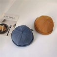 thumbnail image 5 of GegeenDomog Men Hats Docker Cap Hats Beanie Sailor Cap Worker Hat Rolled Cuff Retro Brimless Hat with Adjustable, 5 of 14