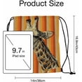 thumbnail image 2 of Drawstring Backpack Ball Sport Ground Bag Sports Backpack Professional Baseball Grand Arena In The Night 14x16.9 Inch, 2 of 6
