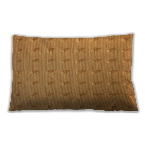Ahgly Company Outdoor Rectangular Contemporary Lumbar Throw Pillow, 13 inch by 19 inch