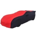 thumbnail image 4 of C7 Corvette Ultraguard Stretch Satin Indoor Car Cover : Sport Series Red/Black, 4 of 15