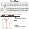 thumbnail image 2 of TFEOQRY Men's Hooded Coat Color Blocked Casual Zipper Jacket with Pockets Long Sleeve Hooded Outwear Green, 2 of 3