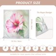 thumbnail image 2 of Decorative Chair Back Cover One Size x2 Chair Cover Dining Chair Slipcovers Chair Back Decoration Festival Chair Decoration Large Pink Watercolor Flowers, 2 of 6
