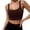 Coffee, variant on Women's Tank Top ,Spaghetti Strap Square Neck Cropped Athletic For —Jogging Yoga Singlet For Running Fitness Training (Red, Large)