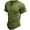 Green, variant on XBASW Mens Henley Shirts Summer Casual T Shirts Cotton Short Sleeve Tees Solid Color T-Shirt Tops S -2XL