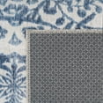 thumbnail image 4 of KUKOON Blue Floral Washable & Non Slip Area Rug, 4 of 4