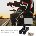 thumbnail image 4 of tssuouriy 2 Pieces Motorcycle Rear View Mirror Risers Motorbike Extender Height Rise, 4 of 6