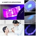 thumbnail image 4 of Darzheoy 395 nM Ultra Violet UV Flashlight Blacklight, High Power LED Long Range UV Flashlight Blacklight, Pets Urine Detector, Stains, Odor Detector, 4 of 9