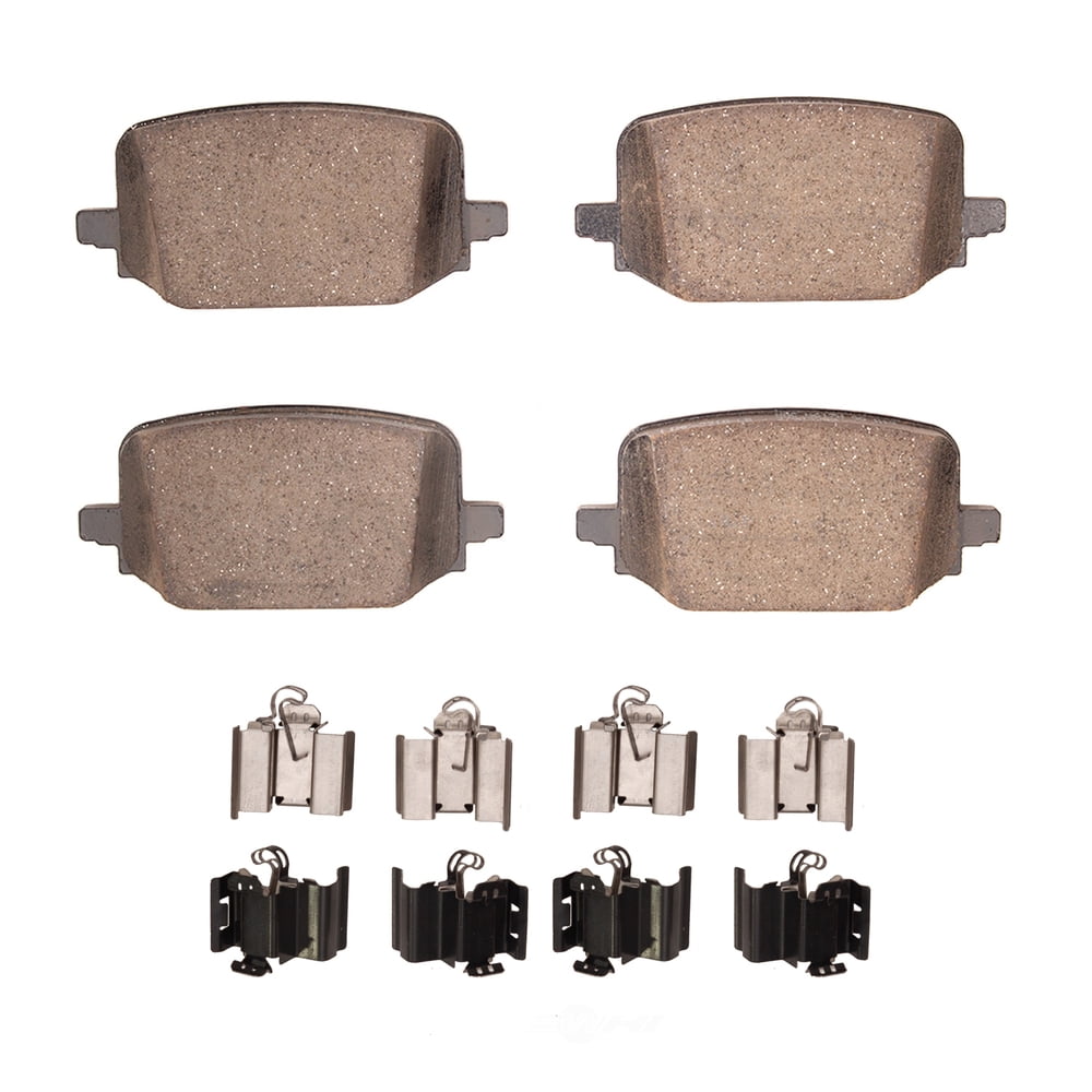 Dynamic Friction Company 1551-2232-01 DFC 5000 Advanced Brake Pads - Ceramic and Hardware Kit - OE