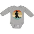 thumbnail image 3 of Inktastic Skateboard Bear Retro Sunset Boys or Girls Long Sleeve Baby Bodysuit, 3 of 5