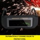 thumbnail image 3 of 2X Solar Auto Oscurecimiento Lcd Soldadura Casco Gafas Máscara Gafas Protector de Ojos Tapa de Soldador Gafas Máquina Máscara de Soldadura, 3 of 7
