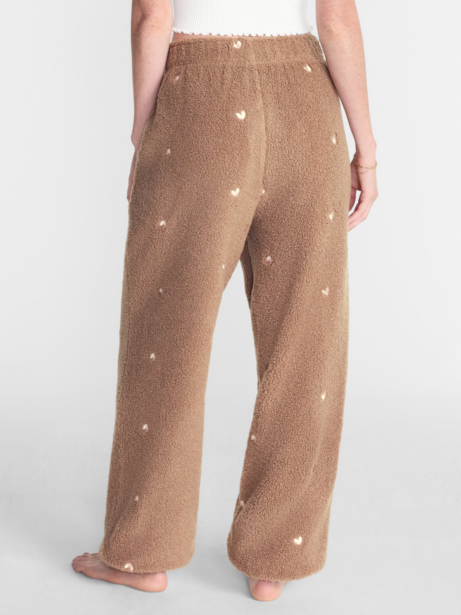 No Boundaries Cozy Teddy Joggers, 29.5'' Inseam, Women's XS-2X