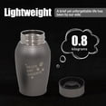thumbnail image 5 of Arcticwind Pet Cremation Urns for Dog and Cat Ashes, Memorial Paw Print Urn, Stainless steel, To commemorate your pet friend, Matte gray, 5 of 6
