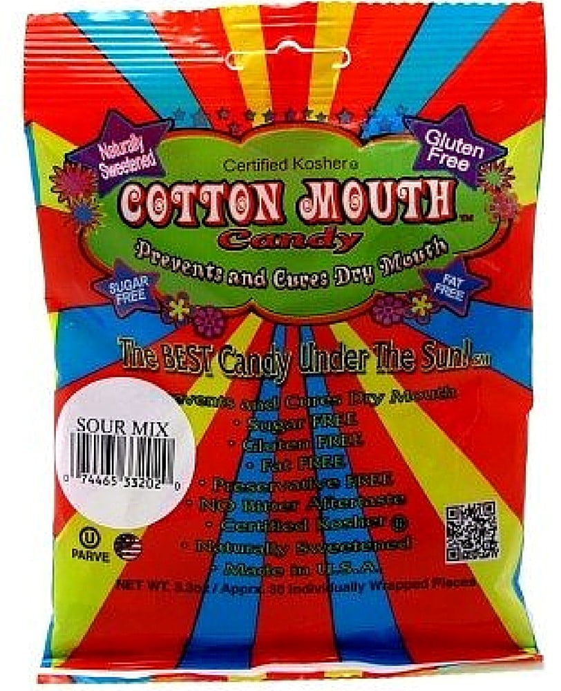 Cotton Mouth Candy Sour Mix Bag 3.3 oz