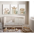 thumbnail image 3 of Sports Nursery Wall Art Baby Boys Room Canvas Pictures Safari Animal Wall Decor Jungle Nursery Prints Kids Poster Cute Painting Football Soccer Baseball Artwork for Bedroom, 3 of 6