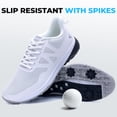 thumbnail image 4 of Artlea Men's Golf Shoes Spiked Golf Sneakers for Men Professional Non-slip Walking Shoes for Golfers, US Size 9, 4 of 7