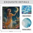 thumbnail image 3 of Diamond Art Kit for Adults, Fairy Forest Moonlit Enchantment Diamond Painting for Adults Beginners, DIY Diamond Art Painting Kits, 5D Diamond Painting Crafts for Home Decor 12x16 Frameless, 3 of 7