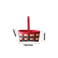 thumbnail image 3 of Christmas Gift Basket - Wooden Candy Box with Assorted Sweets & Chocolates for Holiday Gifting, 3 of 7