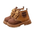 thumbnail image 2 of LvhaoGJOB Kids' Ankle Boots for Everyday Wear - Comfortable Fit, Stylish Design, 2 of 8