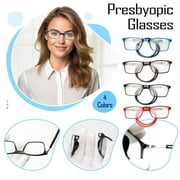 NXMY Reading Glasses Hanging Folding Magnetic Front Click Connect Neck Readers Lightweight Eyeglasses for Men and Women 3.0
