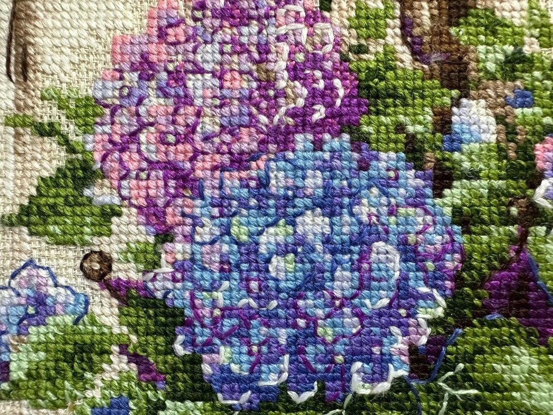 Riolis Cross Stitch Kit Umbrella Wreath