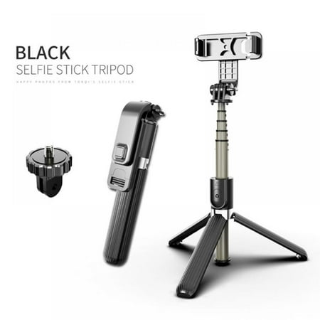 Image of Extendable Selfie Stick Monopod Tripod Bluetooth Remote Shutter For Cell Phone+Universal Camera Dock 1PC