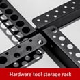 thumbnail image 4 of Heavy Duty Metal Wall Tool Organizers Rack With Rust Resistant Coating For Efficient Garage Storage Neat And Easy Access, 4 of 14