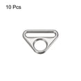 thumbnail image 3 of Unique Bargains 0.79' 20mm Adjuster Triangle with Bar Swivel Clip D Dee Ring Buckle, 10Pack Silver, 3 of 5